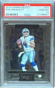 2016 Panini Select Dak Prescott (PSA 10)