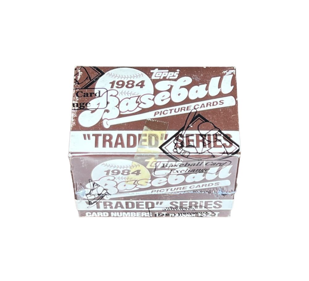 1984 Topps Traded Baseball Factory Set (BBCE+Tape Intact)