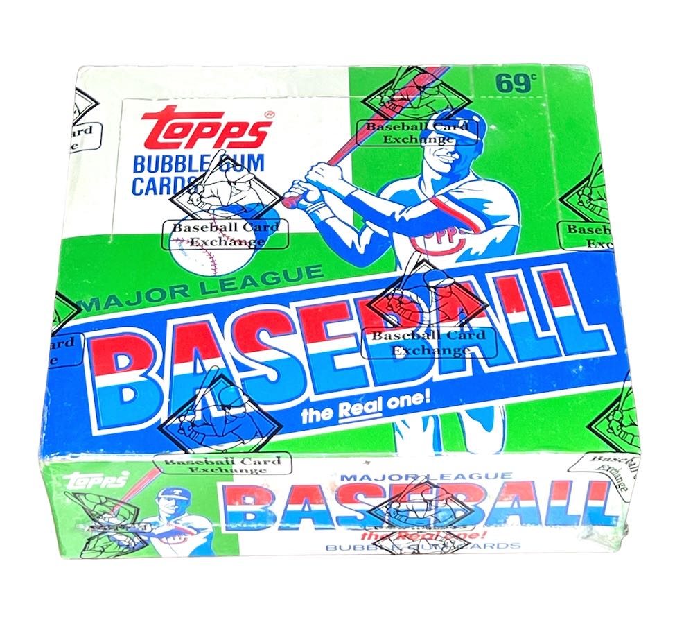 1987 Topps Baseball Cello Box (BBCE+FASC)
