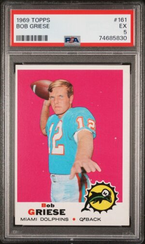 1969 Topps Bob Griese (PSA 5)