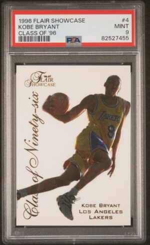 1996 Flair Showcase Kobe Bryant Class Of 96 (PSA 9)